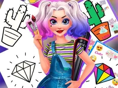 Harley Quinn — moje portfolio rysunków on Prinxy