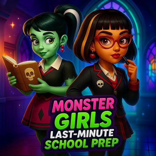 Monster Girls – przygotowania do szkoły na ostatnią chwilę on Prinxy