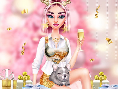Crăciunul roz al lui Kiki on Prinxy