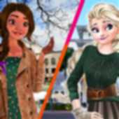 Elsa și Moana schimbă studenți on Prinxy