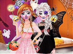 Petrecerea surorilor de Halloween on Prinxy