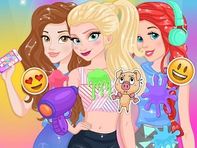 Princesses The Color Run on Prinxy