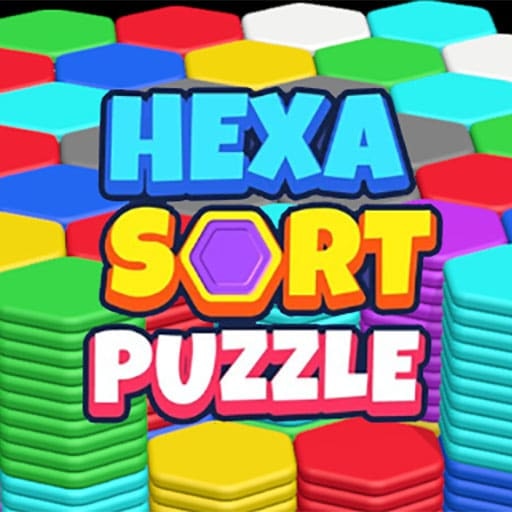 Puzzle cu sortare hexagonală on Prinxy