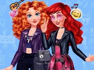 Spectacolul Rock Princess Redheads on Prinxy