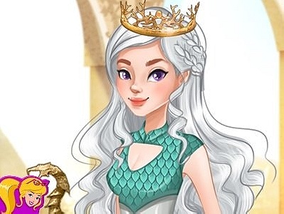 Dragon Queen Dress Up on Prinxy