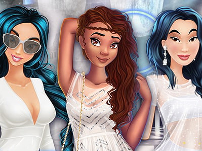 Princess All White Night Party on Prinxy