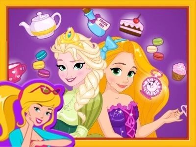 Чаепитие принцесс on Prinxy