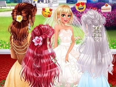 Парикмахерская принцессы невесты on Prinxy
