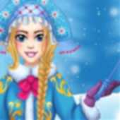 Снегурочка Русская Ледяная Принцесса on Prinxy